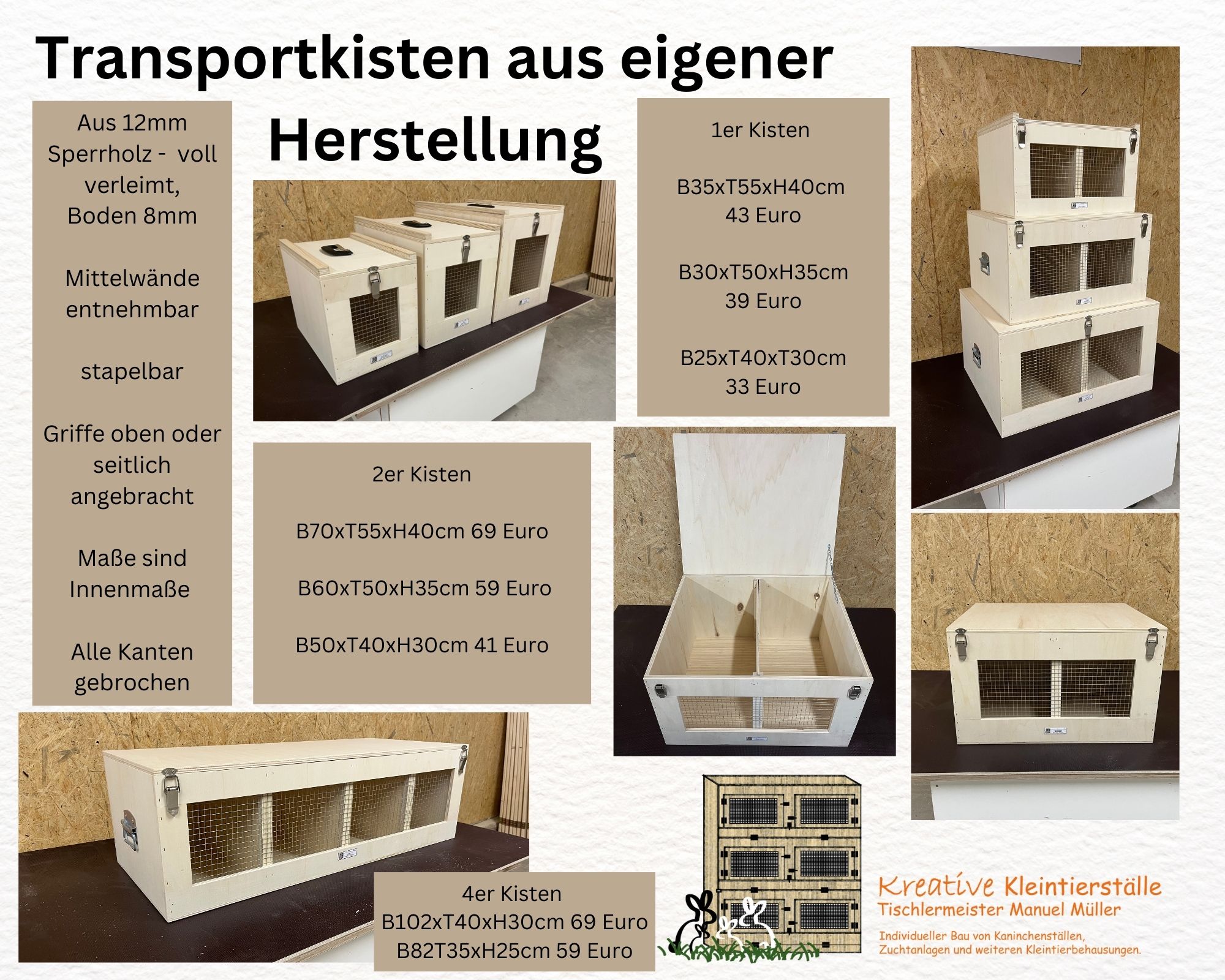 Braun Orange Collage Moodboard